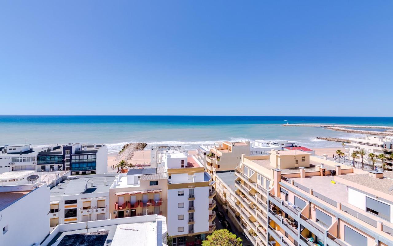 Sky - Wonderful View To The Beach - Quarteira Bagian luar foto